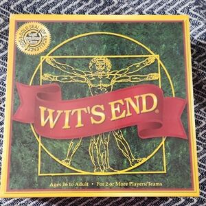 Wit's End Board Game - Red Banner on Green Box
